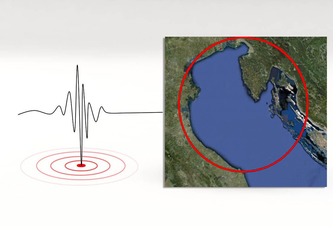 Snažan Potres Od 4,9 Po Richeru Na Zapadnoj Obali Jadrana | | Morski HR